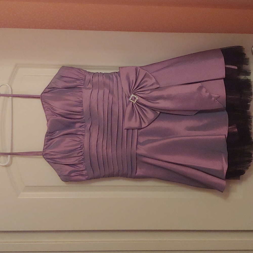 Formal Girls Purple Dress